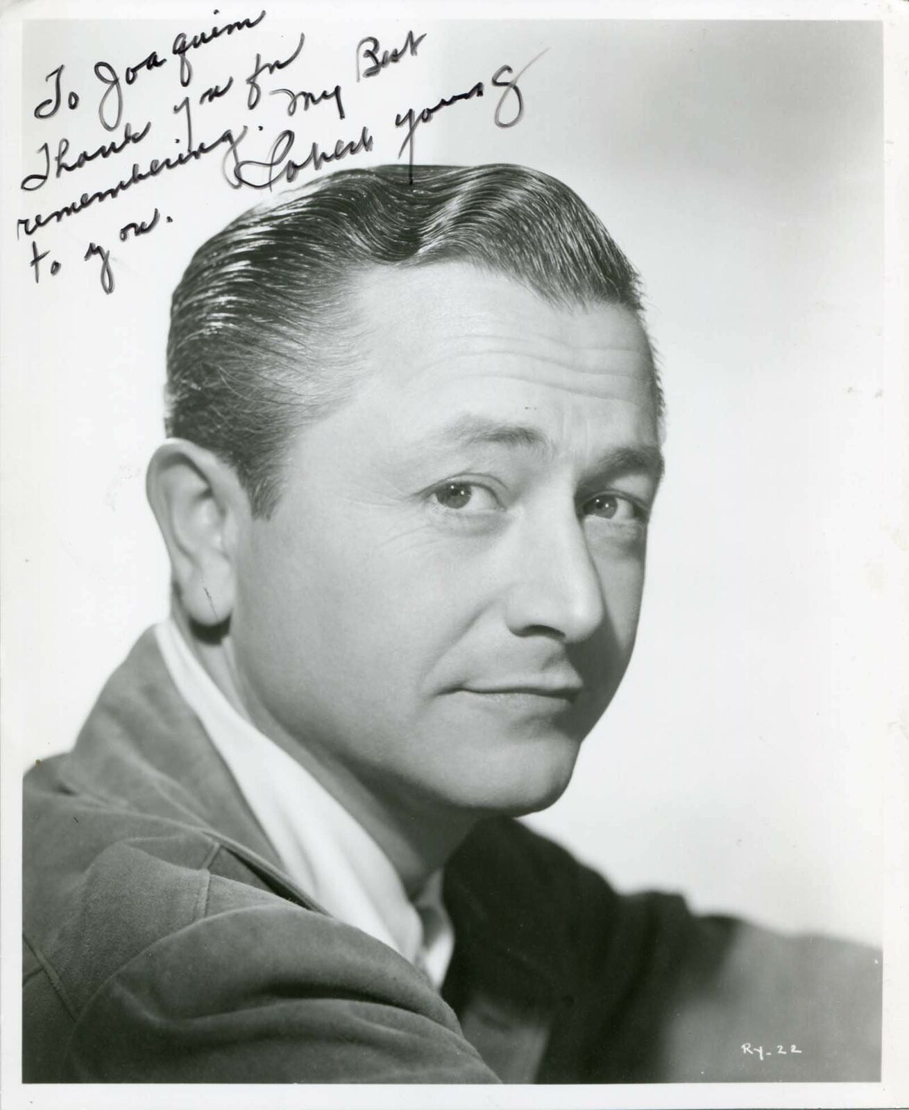 Robert Young (+) VINTAGE autograph, signed Photo Poster painting