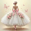 Diamond Painting-DIY Crystal Rhinestone Girl in a Tutu(Box Packaging)