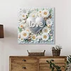 (Pre-Framed)Flower Love-Special Shape Diamond Painting Kit(25x25cm)