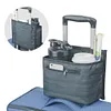 Luggage Travel Cup Holder Free Hand Suitcase Drink Bottle Bag for Travelers