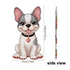 2D Flat DIY Dog Acrylic Shaking Head Diamond Painting Tabletop Ornaments Kit