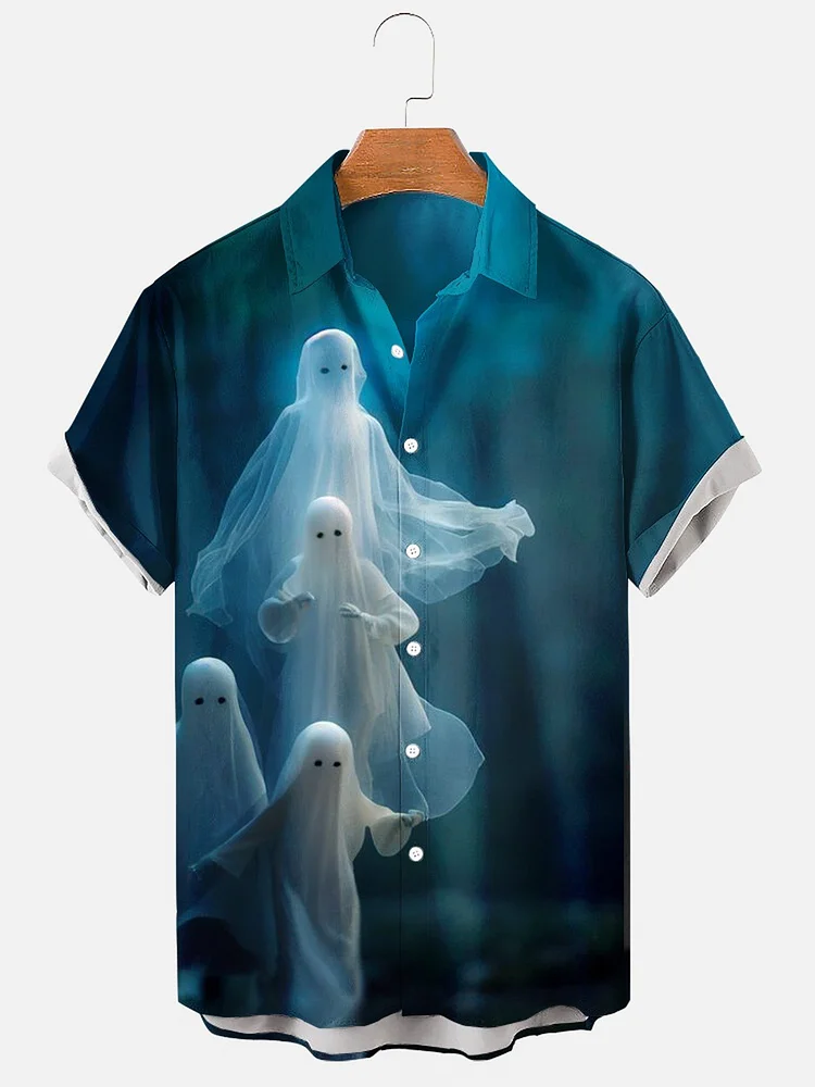 Men's Ghost Halloween Shirt