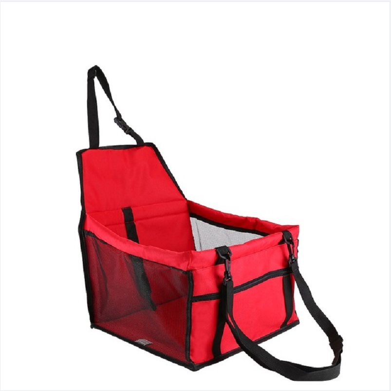 Waterproof Basket Safety Mesh Hanging Bag Portable Pet Dog Car Carrier Seat Bag