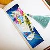 2pcs Leather Bookmark 5D DIY Diamond Painting Colorful Horse Cross Stitch
