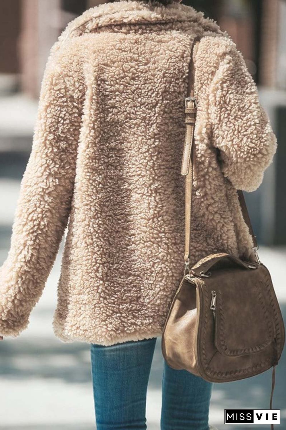Winter Plush Coat Cardigan