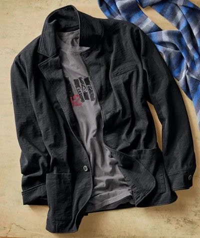 Men's casual vintage suit jacket