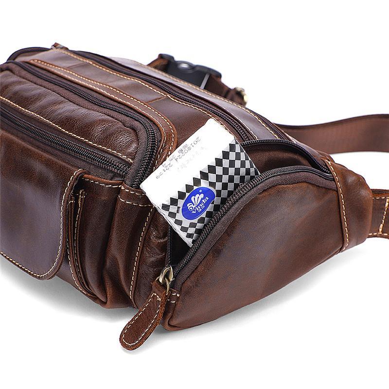 Mens Large Capacity Casual Hiking Multipurpose Crossbody Bags