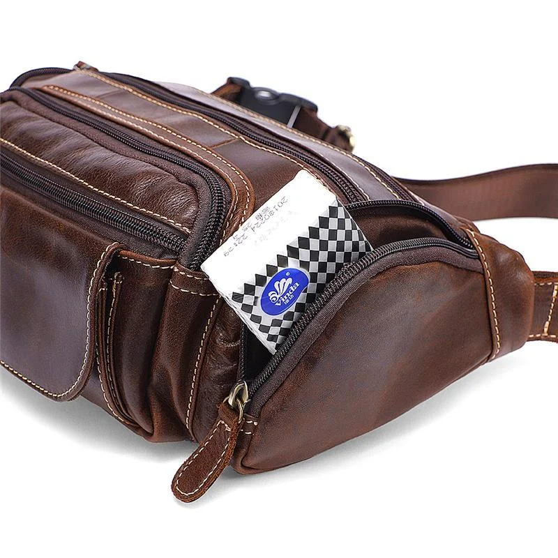 Mens Large Capacity Casual Hiking Multipurpose Crossbody Bags