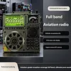 Shortwave Radio HanRongDa C919, Full Band Receiver with SSB, FM/MW/SW/USB/LSB/LW/VHF/UHF/AIR/CB/WB with Dual Display and APP Control, 20W Bluetooth Speaker Support MicroSD Card