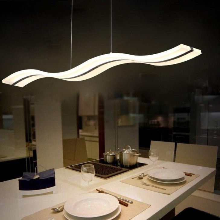 Creative Pendant Lights Led Modern Coffe Bar Acrylic+Metal Suspension Hanging Ceiling Lamp For Dinning Room Drop Lights Lamp