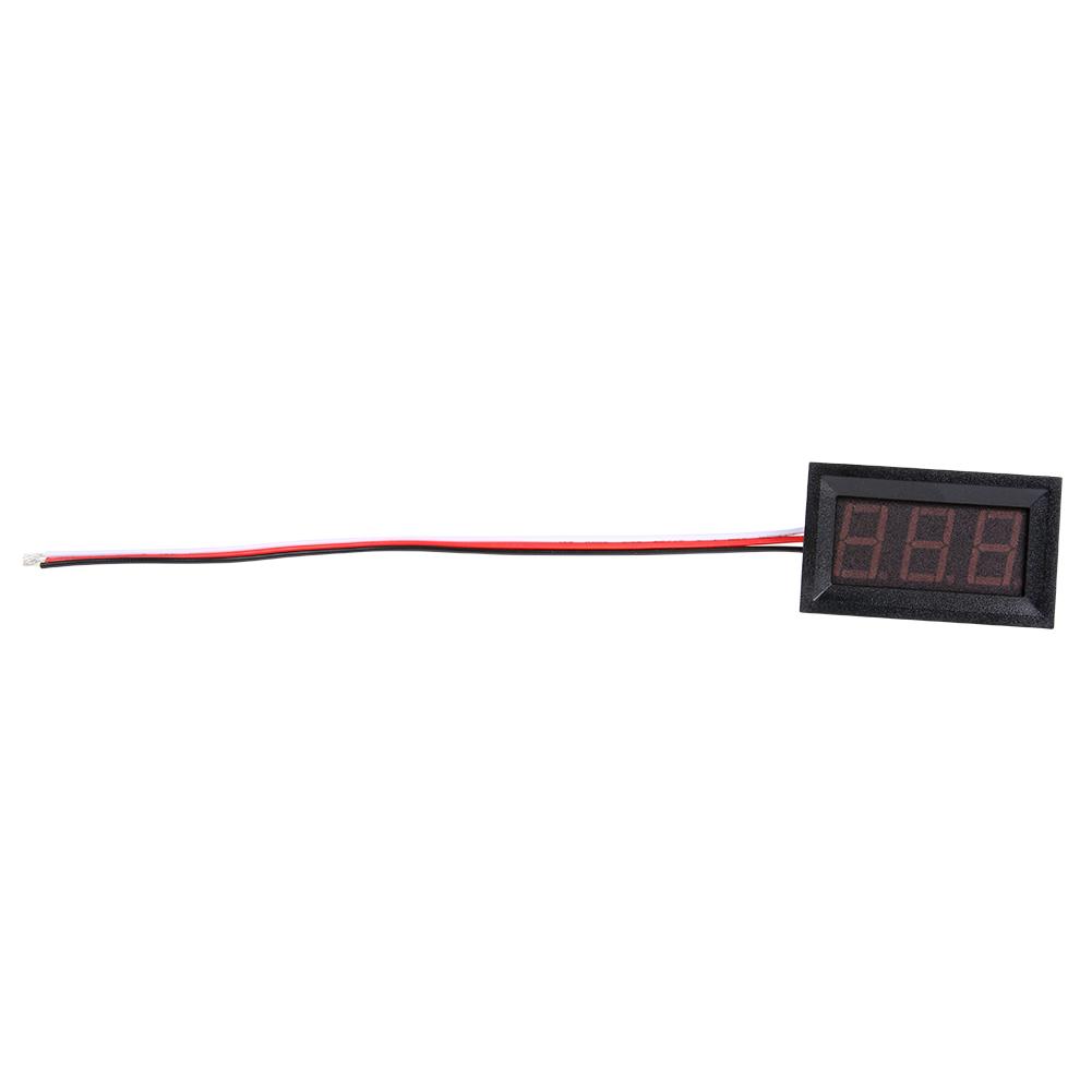 

V27D 0.56inch LED Digital Voltmeter DC 0-40V Three Line Volt Meter, Red, 501 Original