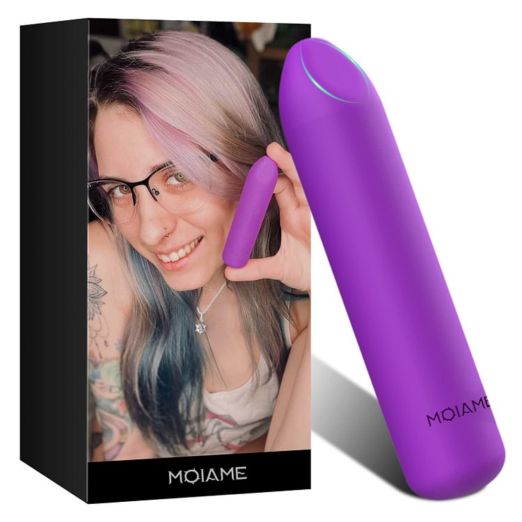 Small Purple Bullet Vibrator for Women