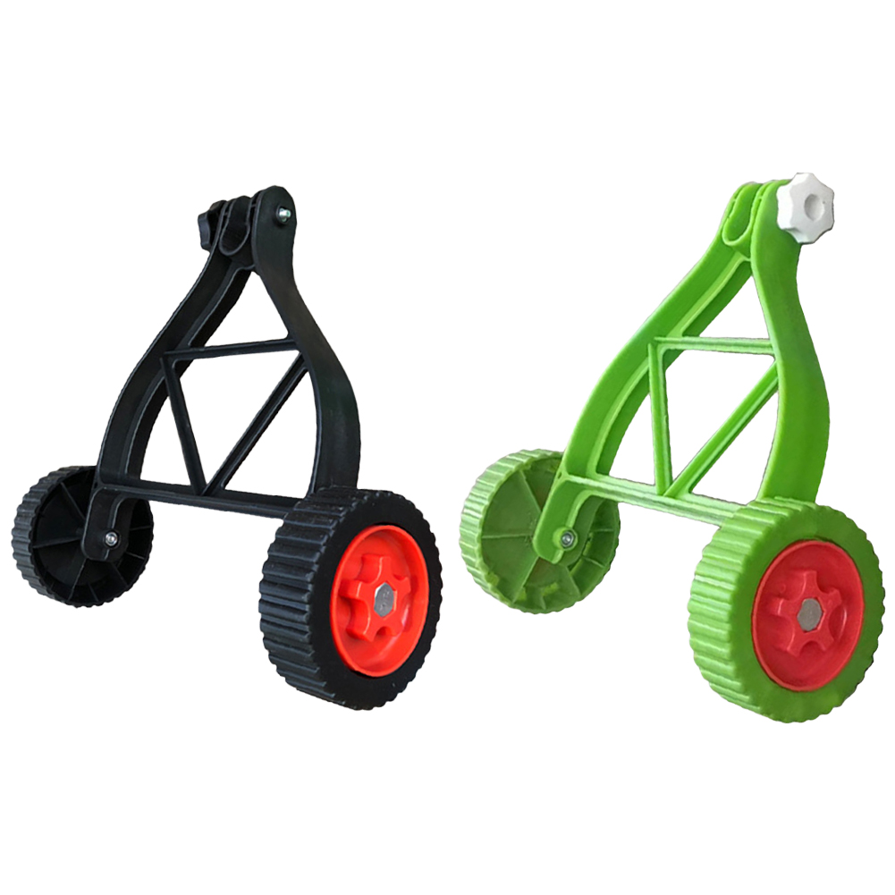 Cordless Grass Trimmer Wheel Adjustable Lawn Mower Wheels Household ...