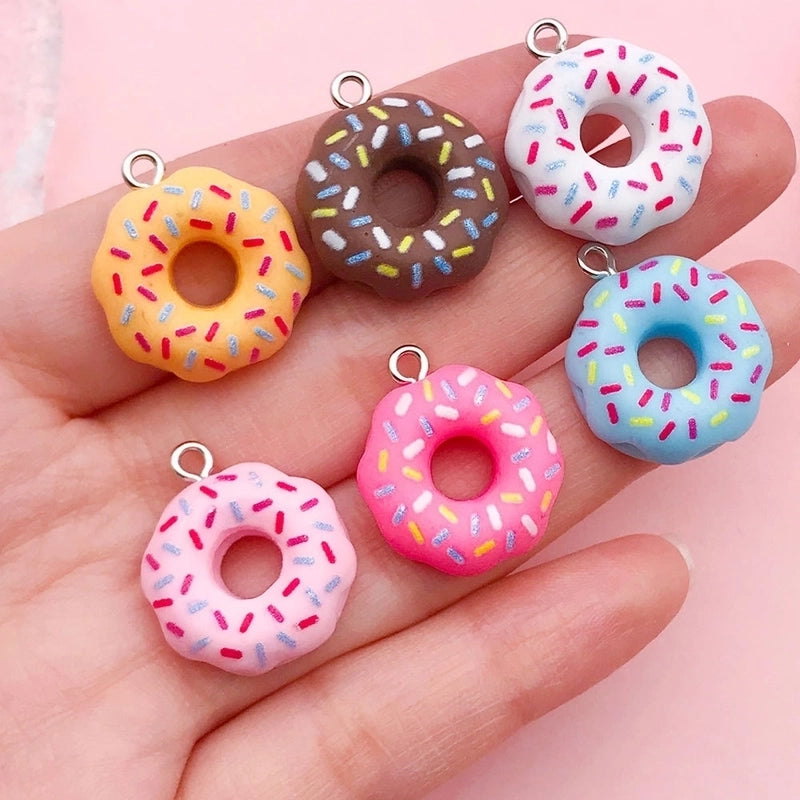 1 Piece Alloy Donuts Pendant