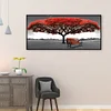 Red Tree  - Full Round/Square Diamond Painting(80x40cm)