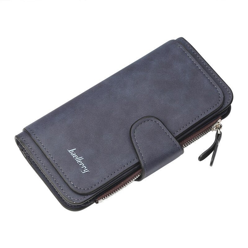 baellerry Women Fashion Wallet Leather Female Coin Purse Long Business Clutch Bag Credit Card Holder Phone Wallets for Womens