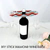 Diamond Painting Wine Glass Rack DIY Wine Glass Holder Storage Rack Diamond Art Acrylic Organizer Stemware Rack Kit