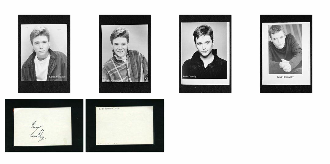 Kevin Connolly - Signed Autograph and Headshot Photo Poster painting set