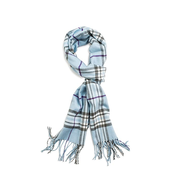 Classic Tassel Plaid Scarf
