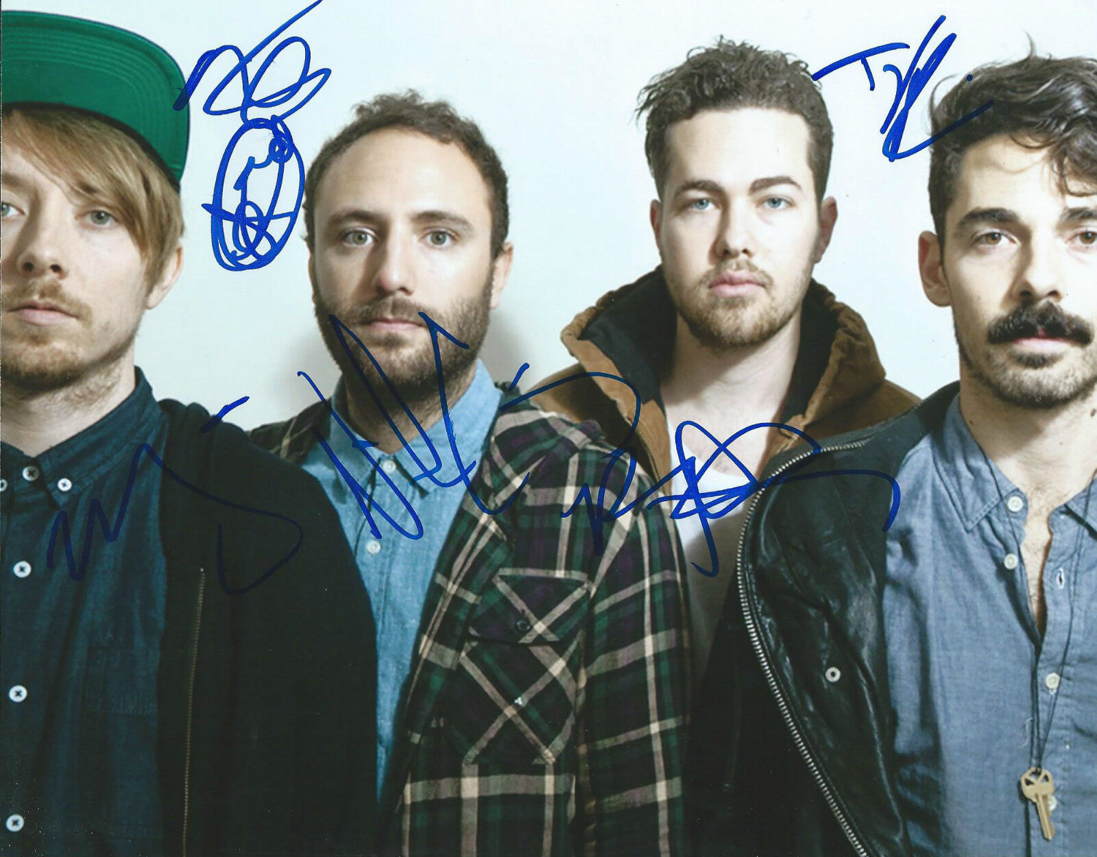 **GFA Indie Rock Band *LOCAL NATIVES* Signed 8x10 Photo Poster painting N5 COA**