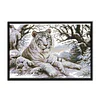 (Counted/Stamped) 14CT Tiger - Cross Stitch 51*36cm/20.08*14.17in(Brand)