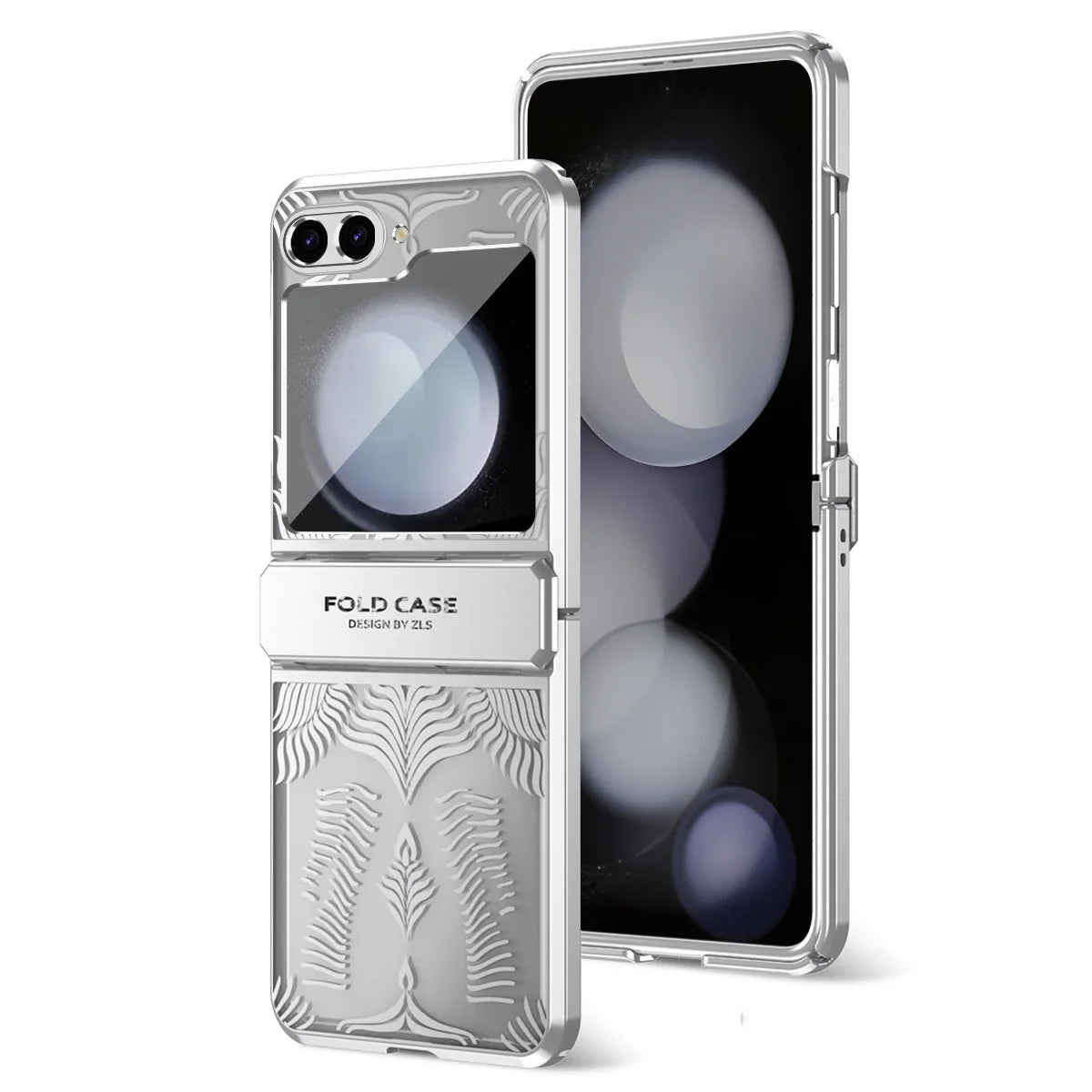 ULTRA THIN TRANSPARENT CASE WITH HINGE PROTECTION FOR GALAXY Z FLIP 5/4/3