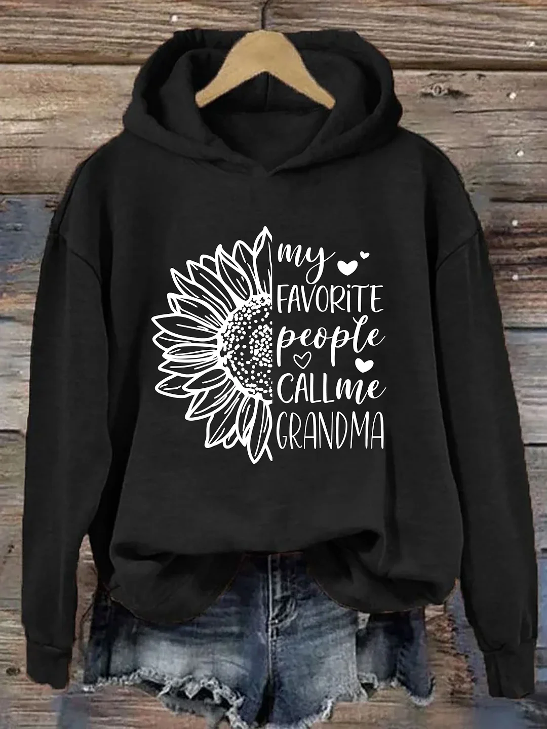 My Favorite People Call Me Grandma Hoodie