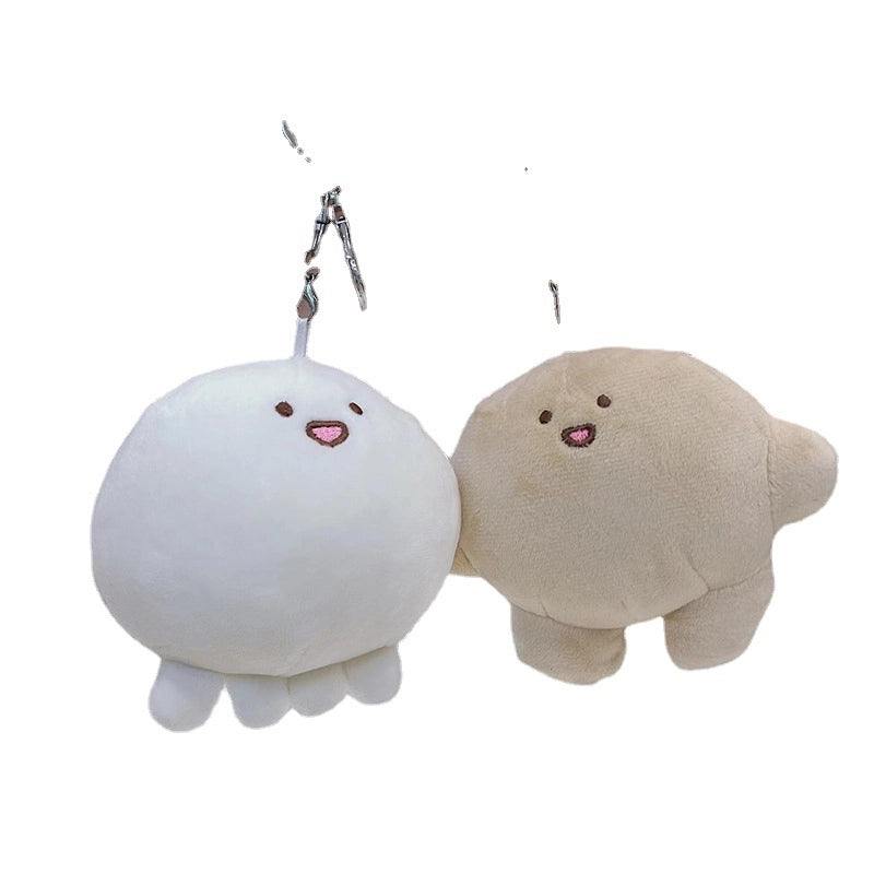 Plush Doll Octopus Small Group Pendant Doll Girl Heart Doll Bag Pendant Hair Key Chain Doll Doll