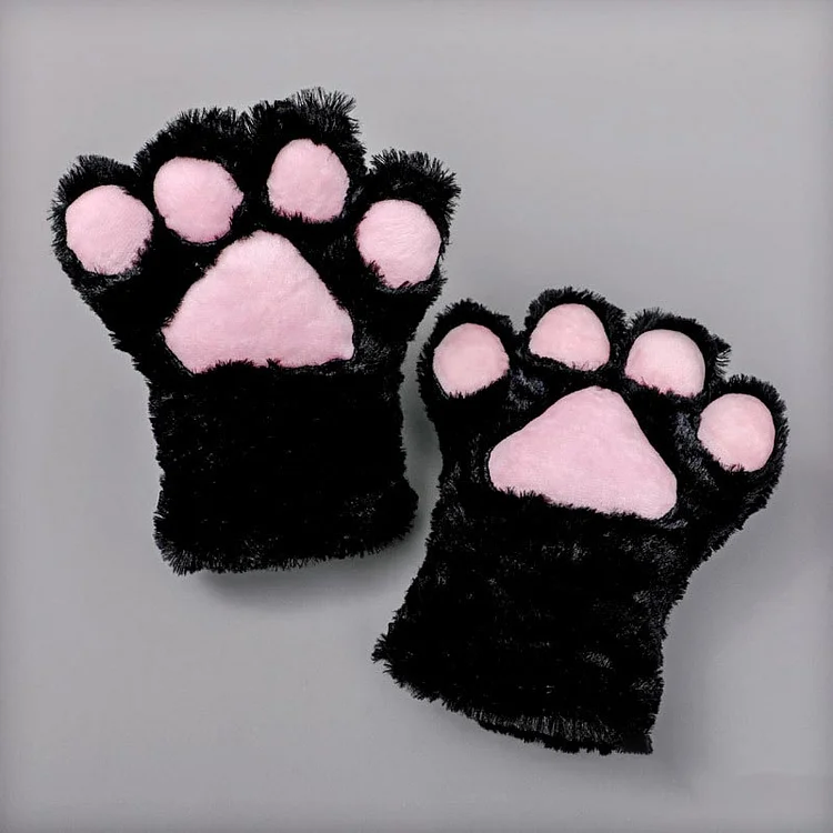 Cute Cartoon Kitty Paw Gloves  - Modakawa Modakawa