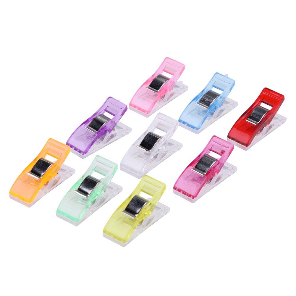 

50Pcs/Set Multi-Color Plastic Clips For Diy Craft Quilting Patchwork Sewing, 501 Original