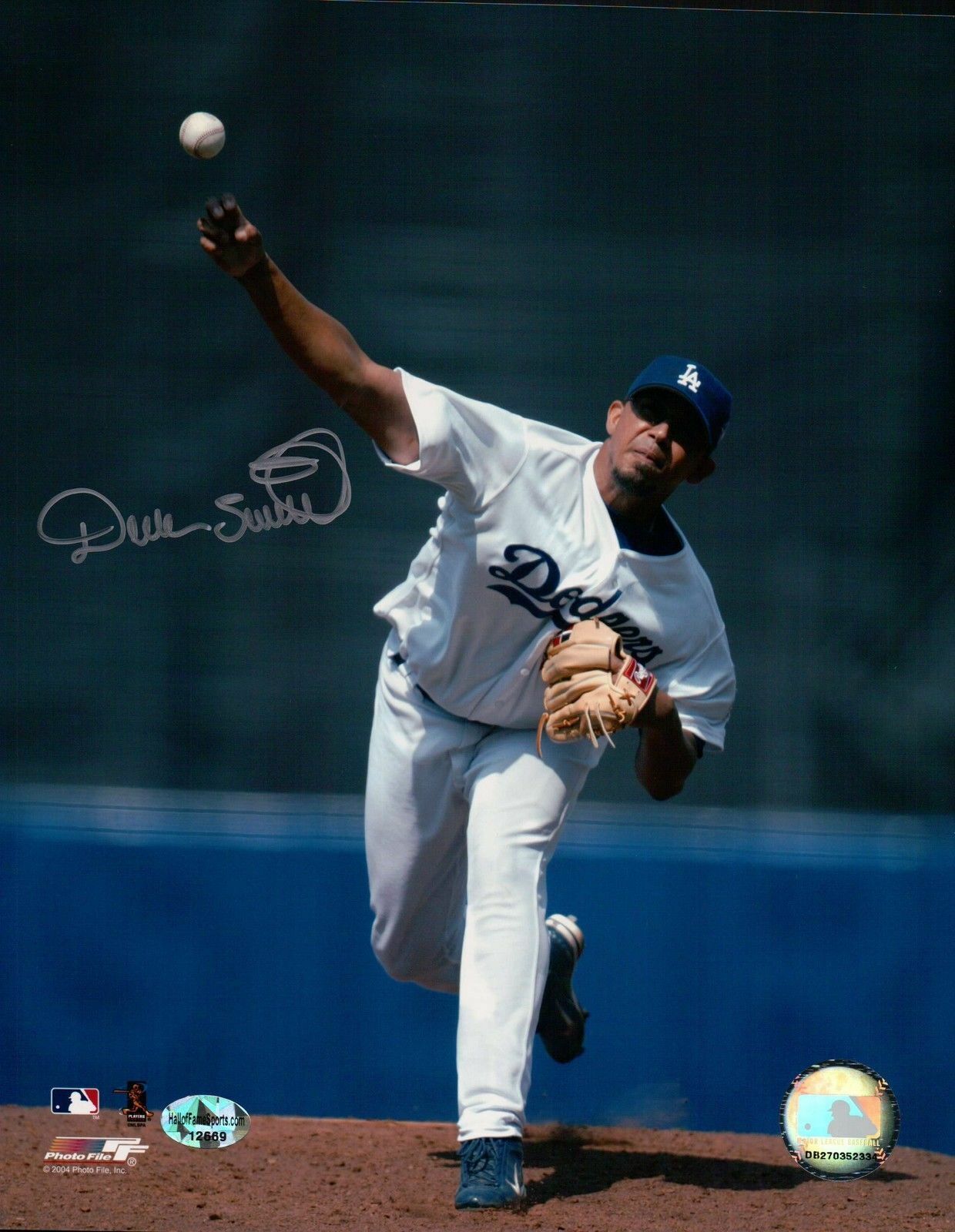 Duaner Sanchez Signed 8X10 Photo Poster painting Autograph LA Dodgers Auto Silver Ink w/COA