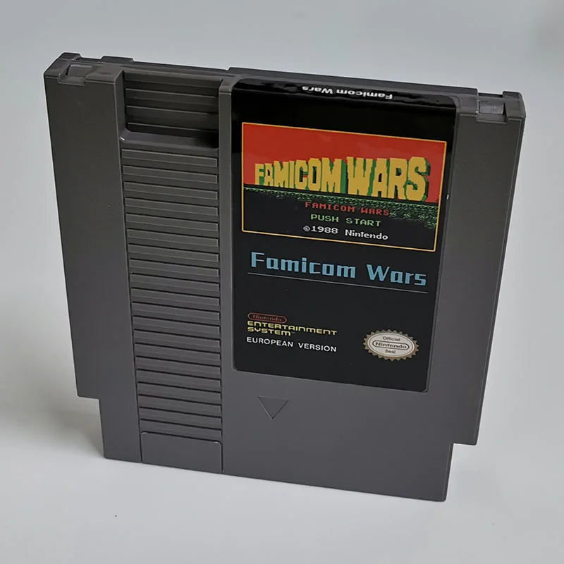 Famicom Wars For Nintendo NES - 8 Bit Game Cartridge