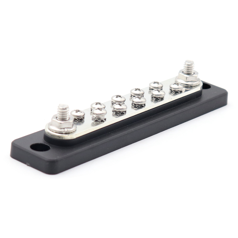 

Bus Bar 48V 150 Amp Busbar with Clear Cover for Truck Boat RV, 03, 501 Original