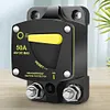 48V Car Circuit Breaker with Manual Reset Switch 50A/100A Marine Circuit Breaker