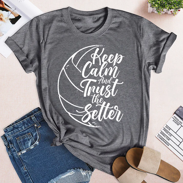 Keep Calm And Trust   T-shirt Tee -04039-Annaletters