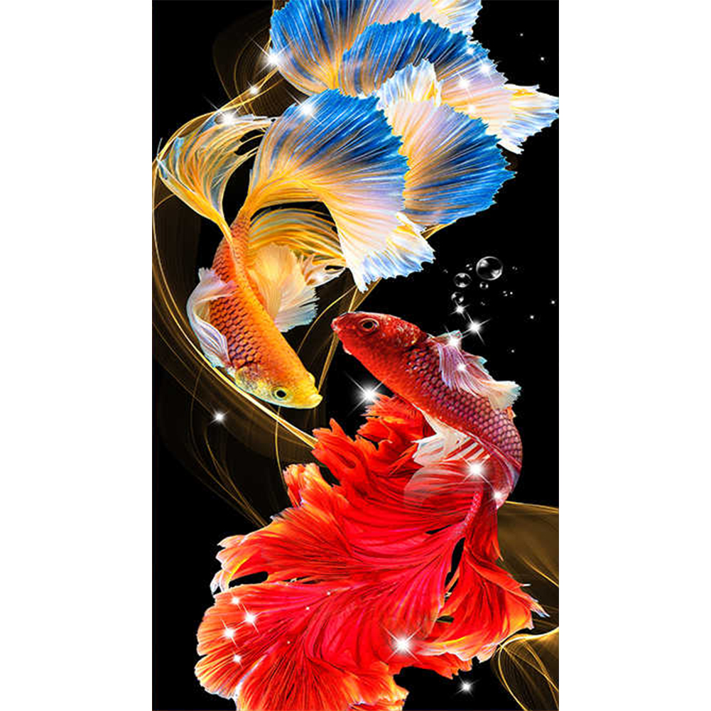 

Guppy - 11CT Counted Cross Stitch - 40*70CM (Big Size), 501 Original