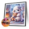 Diamond Painting-DIY Full Round Drill Sheep And Bear Toy
