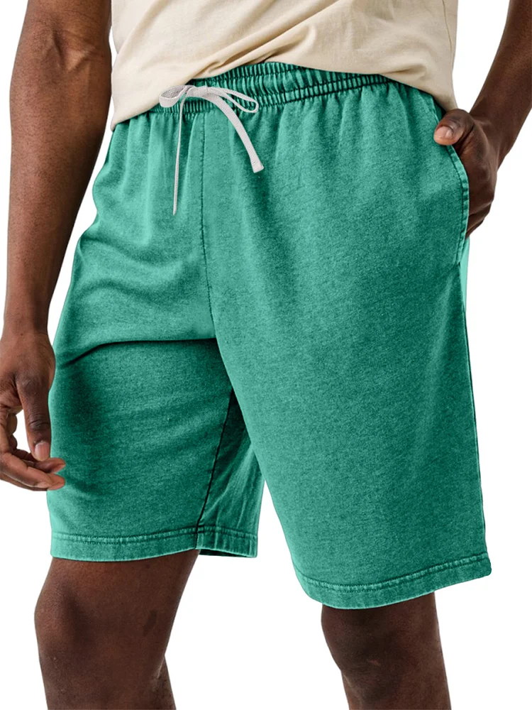 Men's Loose Washed Vintage Cotton Casual Shorts