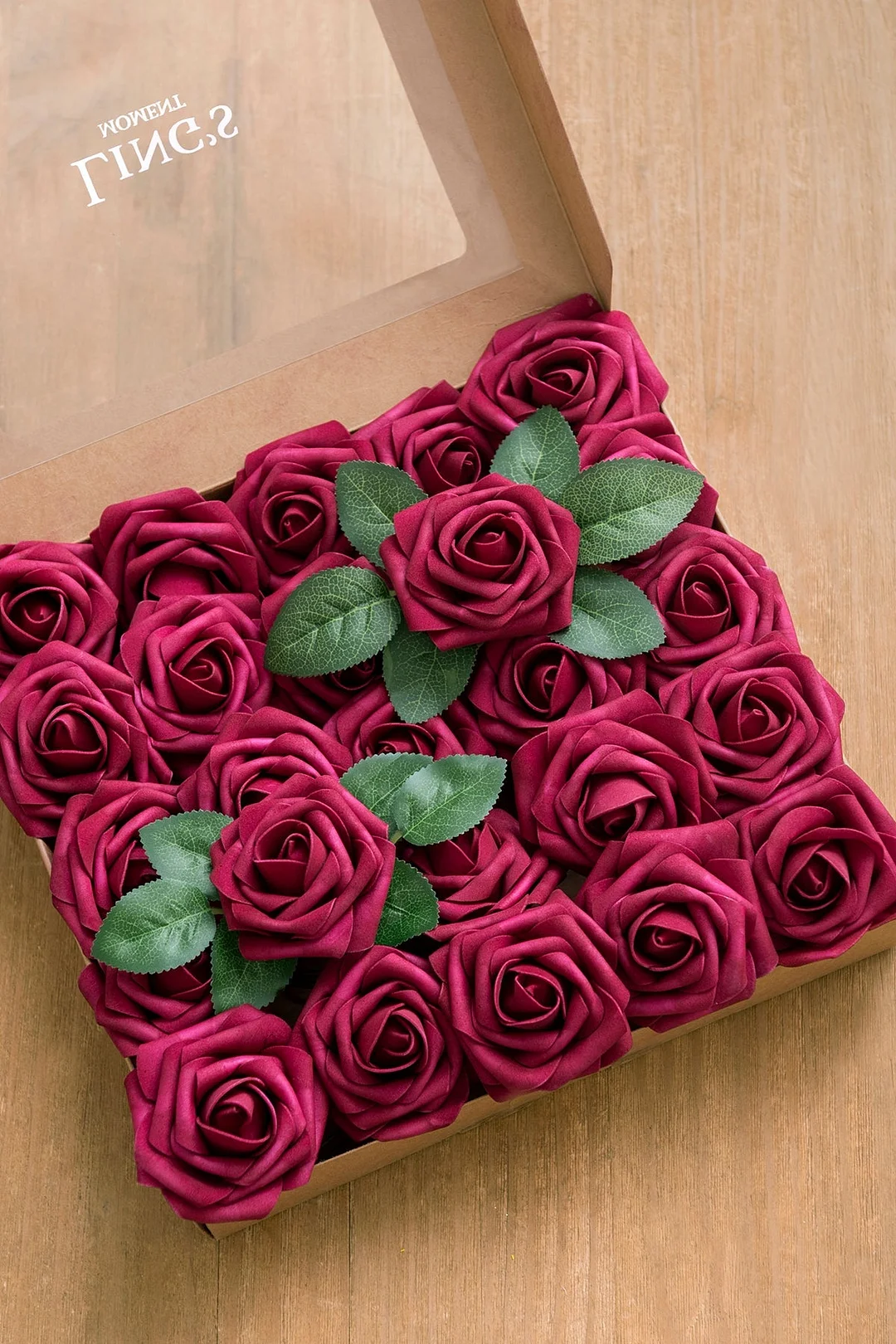 3" Foam Rose with Stem - 56 Colors