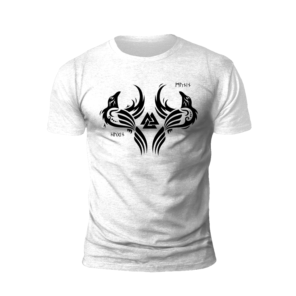 Norse Raven Totem T-Shirt