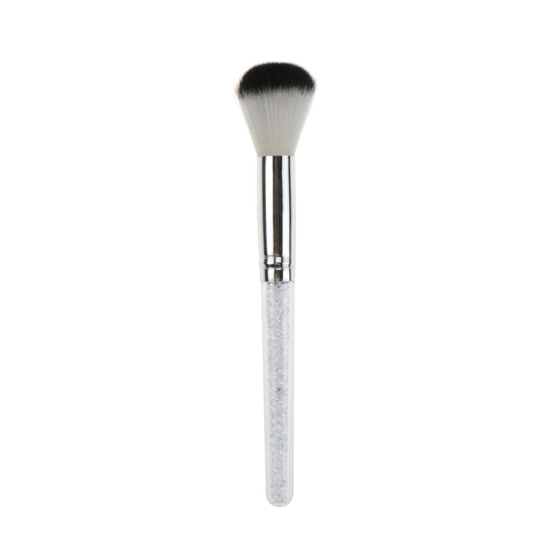 Lady Corrugated Nylon Wool Aluminum Tube Makeup Brushes 1 Piece