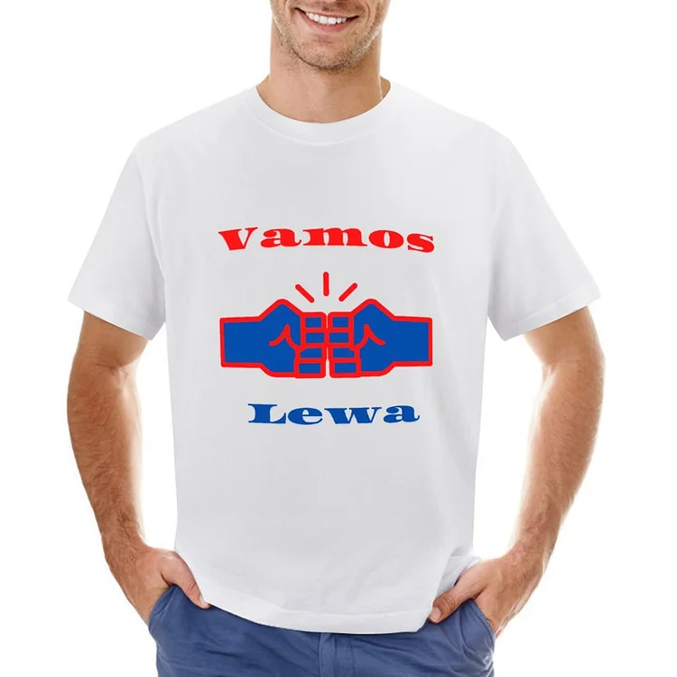 Vamos Lewa Robert Lewandowski Inspired T-shirt