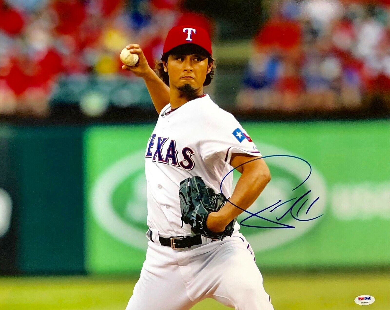 YU DARVISH SIGNED Autographed 16 X 20