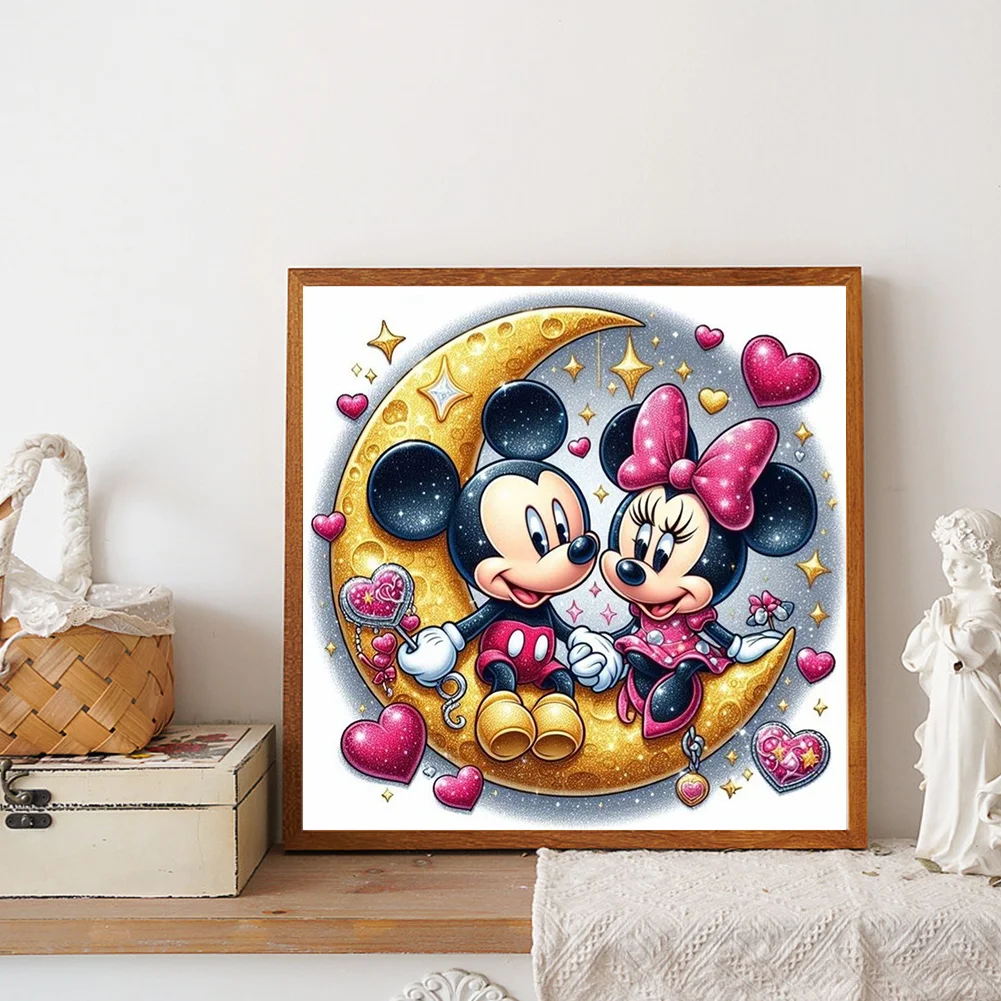 Diamond Painting - Full Round Drill - Mickey Mouse(Canvas|30*30cm)