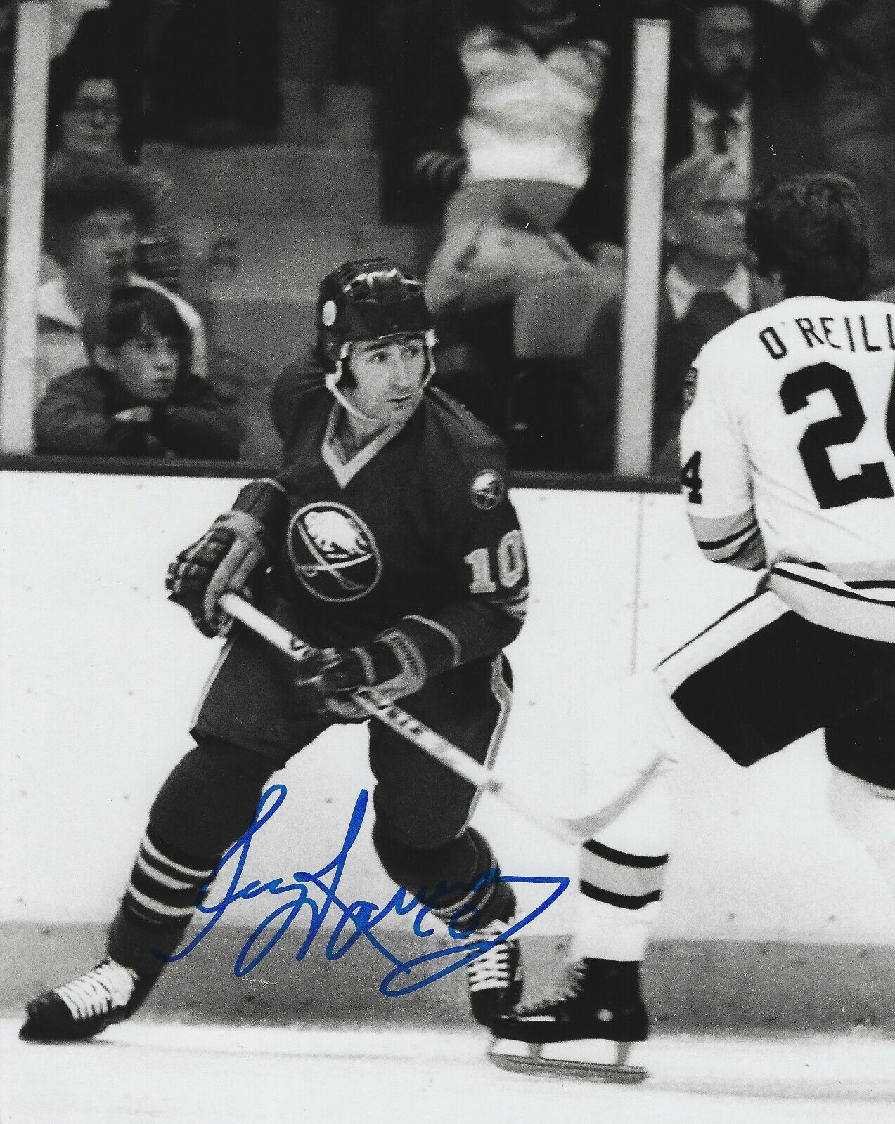 Autographed CRAIG RAMSAY Buffalo Sabres 8x10 Photo Poster painting - COA