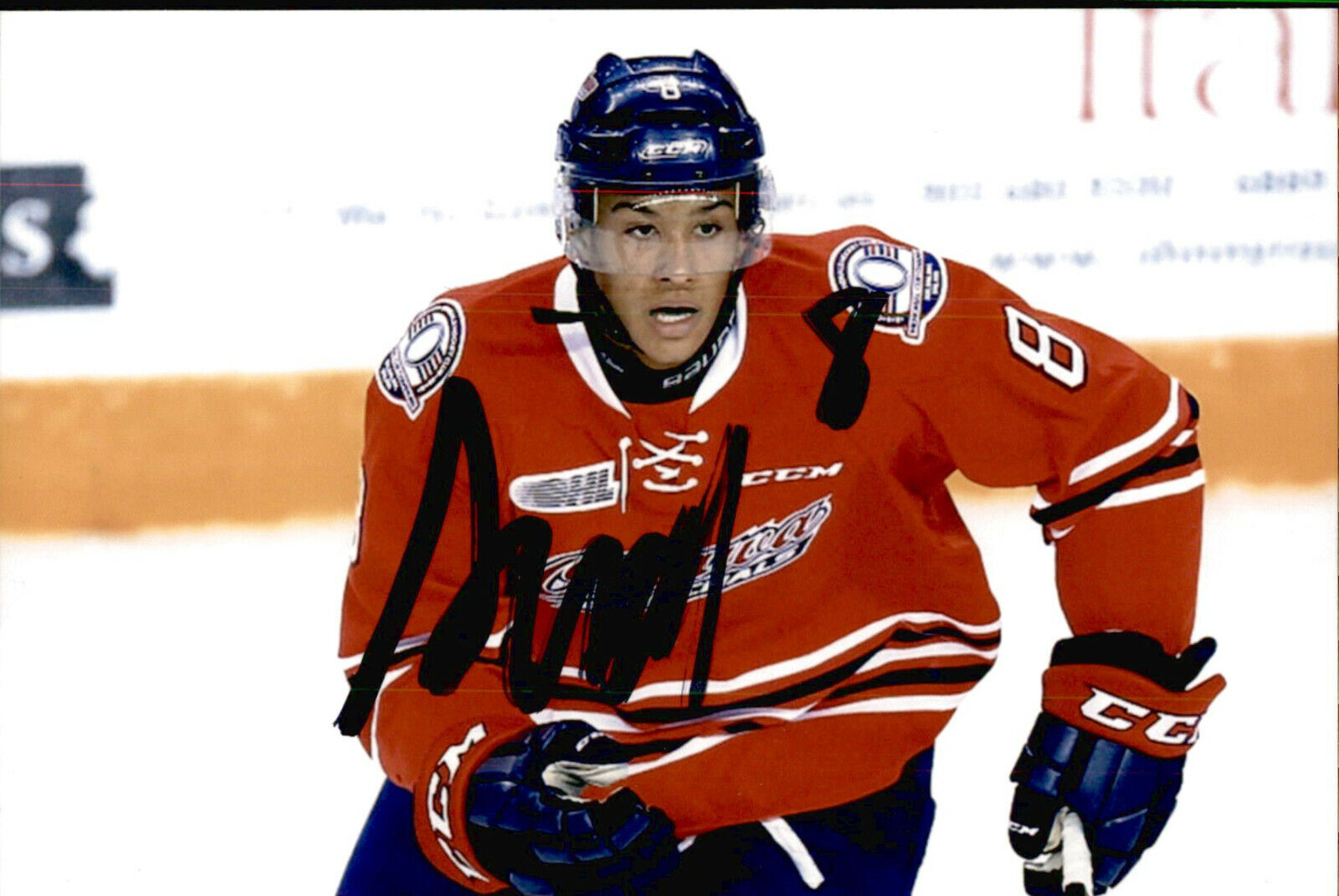 Serron Noel SIGNED 4x6 Photo Poster painting OSHAWA GENERALS / FLORIDA PANTHERS