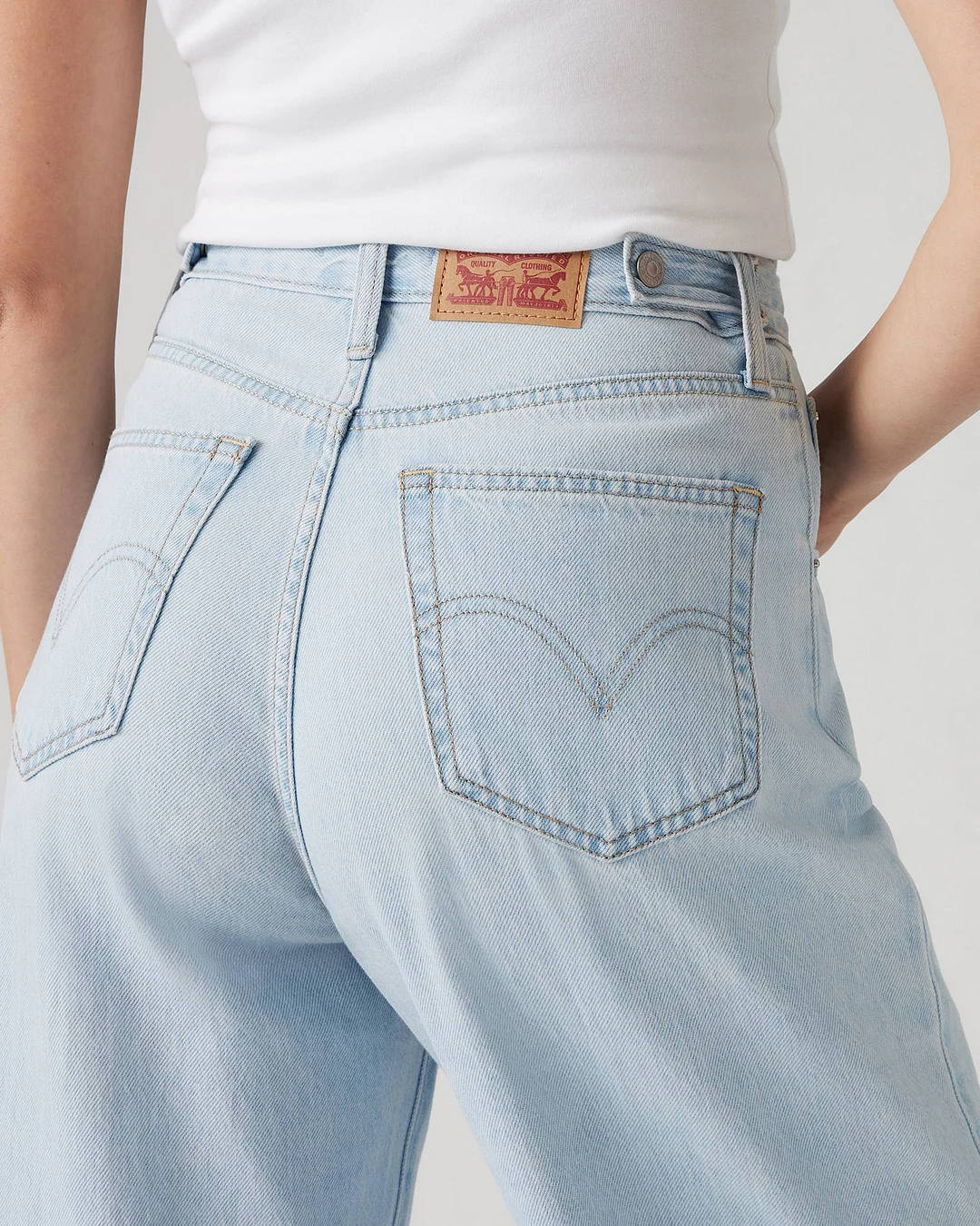 Levi Adjustable Womens Cinch Baggy Jeans (Buy 2 Free Shipping)