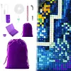 Elektrisches Vakuum Diamond Painting Stift Kit DIY Diamond Art Werkzeuge (lila e Set)