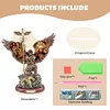 DIY Guardian Angel Diamond Painting Wooden Desktop Decor