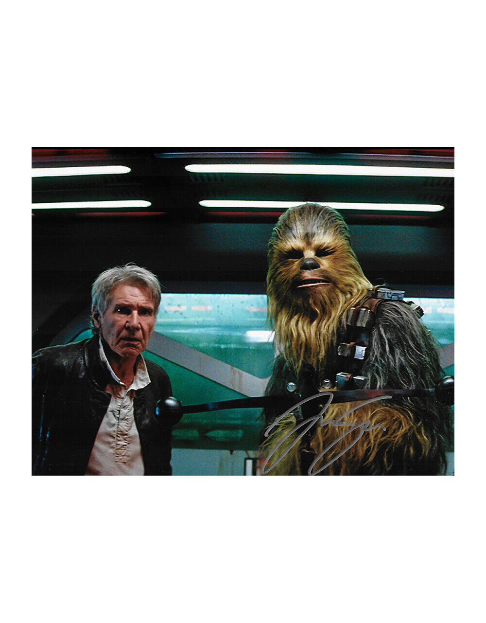 10x8 Star Wars Chewbacca Print Signed By Joonas Suotamo 100% Authentic With COA